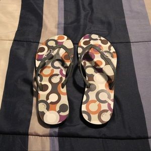 Coach Flip Flops